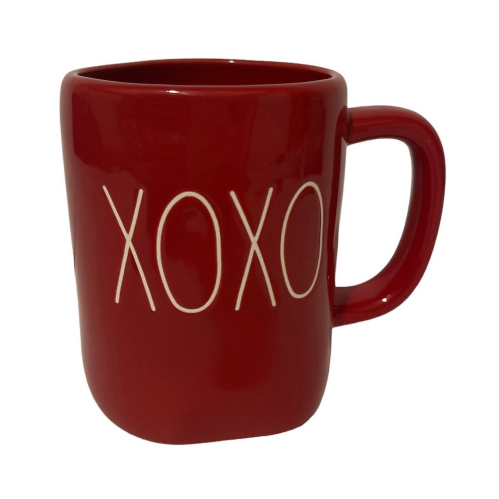 Rae Dunn XOXO Red Mug